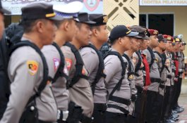 Polres Barru Siap Amankan TPS Pemilu 2024, Terjunkan 217 Personel