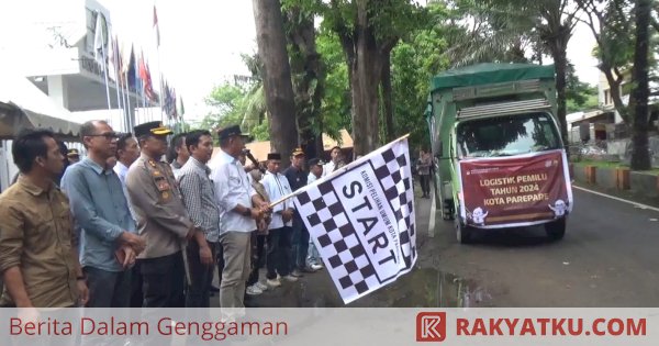 Distribusi Logistik Pemilu, Pj Wali Kota Parepare Ingatkan Waspada Cuaca Buruk dan Penerangan