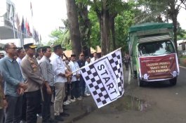 Distribusi Logistik Pemilu, Pj Wali Kota Parepare Ingatkan Waspada Cuaca Buruk dan Penerangan