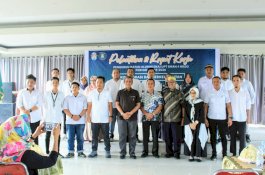 Hadiri Pelantikan dan Rapat Kerja  Pengurus IKA SMA Negeri 4 Wajo, Ini Pesan Amran Mahmud