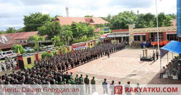 Pasukan Pengamanan TPS-Logistik Pemilu 2024 di Barru Mulai Disebar