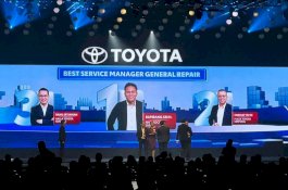 Selamat, Kalla Toyota Raih Top 3 Best National Service Manager General Repair di Toyota Dealer Convention 2024