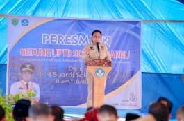 Bupati Barru Resmikan Gedung Baru UPTD SD Negeri 181 Barru
