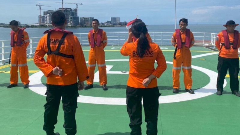 Basarnas Makassar mengerahkan KN Sar Kamajaya 104 untuk melakukan evakuasi medis (medivac) terhadap korban kecelakaan kerja kru kapal MV Heng Sang. (Foto: Basarnas Makassar)