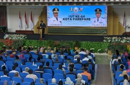 Berlangsung Meriah, Peringatan HUT ke-64 Parepare Dipusatkan di Auditorium IAIN