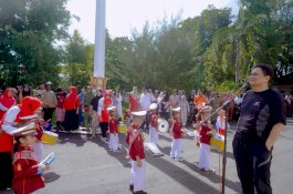 Karnaval PAUD Ceria Meriahkan Semarak HUT Ke-64 Barru