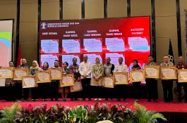 Kinerja Pelaksanaan Anggaran Terbaik, Kemenkumham Sulteng Raih Penghargaan Peringkat II Nasional