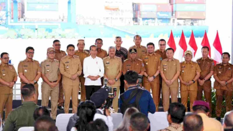Pj Wali Kota Parepare Ikut Dampingi Jokowi Saat kunker di Sulsel