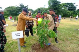 Wabup Gowa Apresiasi Program Reboisasi Divif 3 Kostrad di Kawasan Bili-Bili
