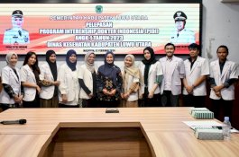 Lepas 11 Dokter Internship PIDI, Bupati Luwu Utara: Terima Kasih Dedikasinya