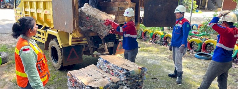 HPSN 2024, PT Vale Donasi 2.000 Kg Sampah Terpilah ke Bank Sampah