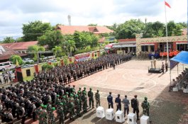 Polres Barru Siagakan Ratusan Personel Jaga Pemungutan Suara Ulang