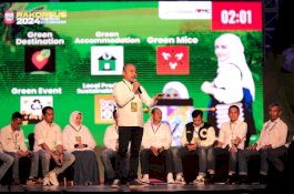 Dinas Pariwisata Kota Makassar Mengangkat Makassar Green Destination pada Rakorsus Pemerintah Kota Makassar TA 2024