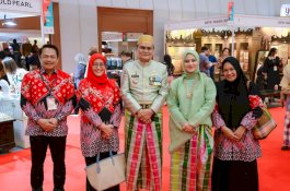 Hadir di Inacraft 2024, Barru Pamerkan Anyaman Bambu Cenrapole