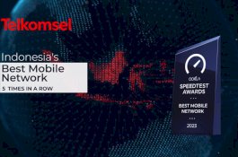Telkomsel Tak Tergantikan Selama 5 Kali, Raih Best Mobile Network dari Ookla® Speedtest Award™ dengan Jaringan Broadband Tercepat dan Terluas di Indonesia 