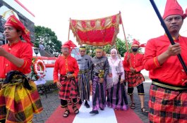 Pj Sekda Gowa Sambut Kunjungan Pj Bupati Bone di Makam Pahlawan Arung Palakka