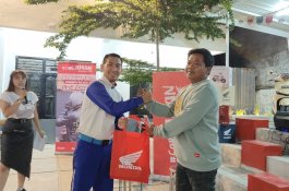 Asmo Sulsel Kampanyekan Safety Riding kepada Komunitas dalam New Stylo 160 Everywhere di Kendari