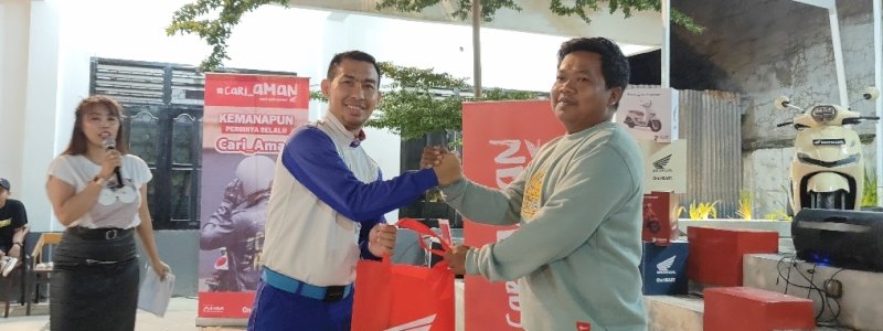 Asmo Sulsel Kampanyekan Safety Riding kepada Komunitas dalam New Stylo 160 Everywhere di Kendari