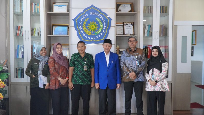 Unismuh Makassar terima kunjungan BNNP , Selasa(5/2)