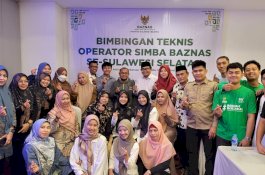 Optimalkan Manajemen ZIS, BAZNAS Sulsel Gelar Bimtek Operator SIMBA