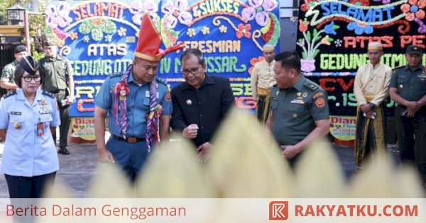 Otmilti IV Makassar Resmikan Gedung Baru dan Patung Jenderal Sudirman