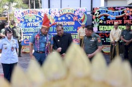 Otmilti IV Makassar Resmikan Gedung Baru dan Patung Jenderal Sudirman