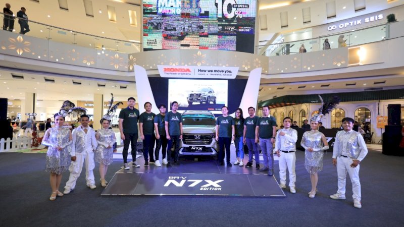 launcing New Honda BRV N7X edition di TSM, kamis (7/3)