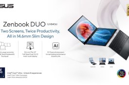 ASUS Zenbook DUO Hadir di Indonesia, Laptop Dual-Screen OLED Terbaik Dunia