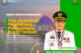 Sekretariat DPRD Makassar Ucapkan Selamat, Danny Raih Penghargaan Baznas Award 2024