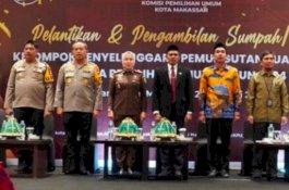 Ketua DPRD Hadiri Pelantikan KPPS se Kota Makassar