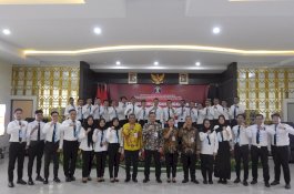 Terbaik Kedua, Pengelola Kehumasan Kemenkumham Sulteng Raih Penghargaan Dari Badiklat Sulut