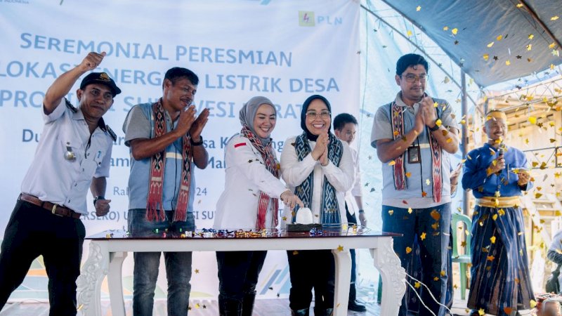 PLN Menerangi 80 Dusun di Sulawesi Barat