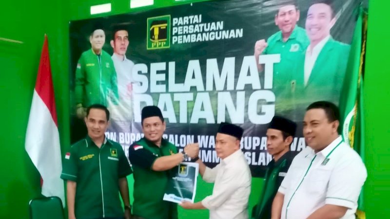 Didampingi Ketua DPC PKB, ATL Datangi Kantor DPC PPP Daftar Jadi Kandidat Balon Bupati Wajo 