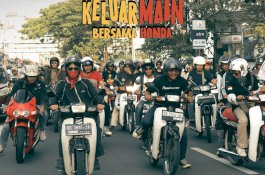 Turut Sukseskan Film Keluar Main Asmo Sulsel Gelar City Rolling 