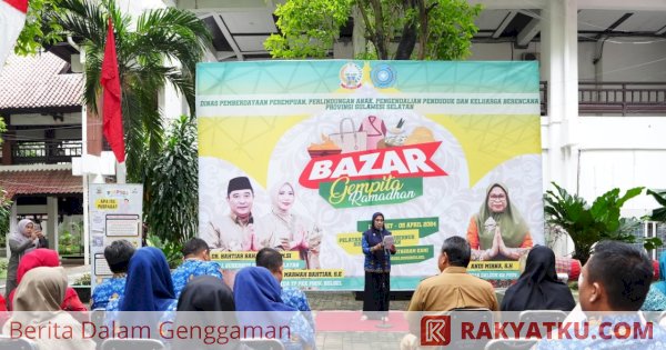 Pemprov Sulsel Gelar Bazar Gempita Ramadan, Dorong Perempuan Mandiri Ekonomi