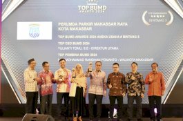 Pemkot Makassar Raih Lima Penghargaan Top BUMD 2024