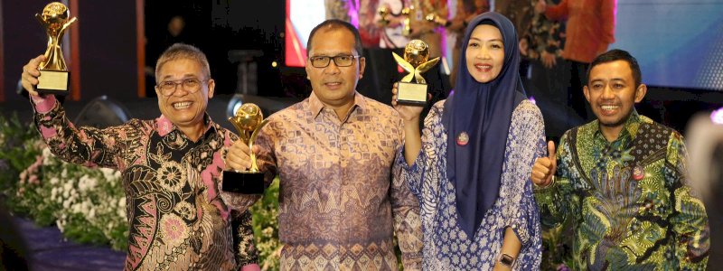 PDAM Makassar Raih Predikat Bintang 4, Beni Iskandar Dinobatkan Top CEO 2024