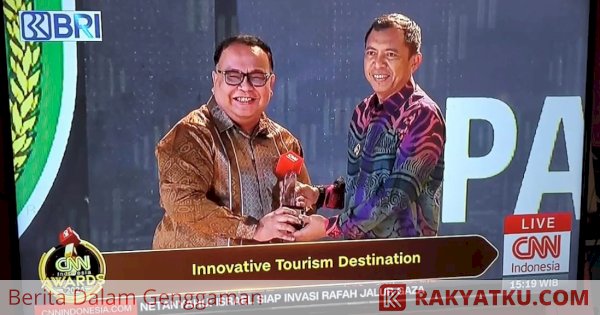 Kota Parepare Raih Penghargaan Inovative Tourism Destination di CNN Indonesia Award