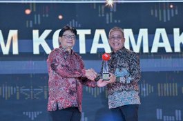 Selamat, Perumda Air Minum Raih Penghargaan sebagai pemenang dalam kategori Outstanding Innovation Leadership 