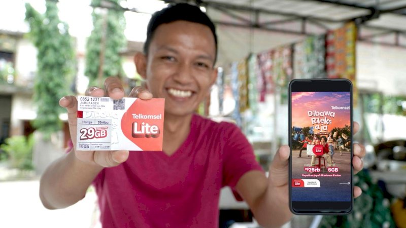 Telkomsel Lite menjadi sebuah solusi inovatif , Internetan Tanpa Beban mulai Rp25 Ribu dan Kuota hingga 60 GB