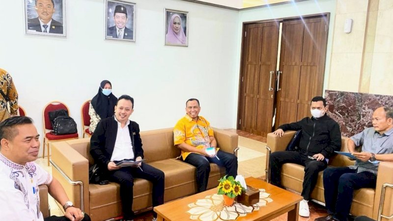 Kunjungan Komisi III DPRD Kabupaten Wajo di DPRD DKI Jakarta, Jumat (22/3/2024). (Foto: DPRD Wajo)