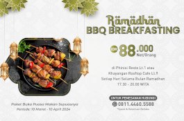 Ramadan BBQ Breakfasting, di Whiz Prime Sudirman Hanya Rp88 ribu