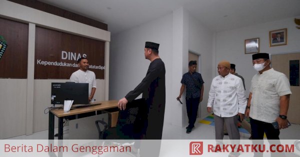 Giliran Pos Pelayanan Publik Bungaya Diresmikan Bupati Gowa