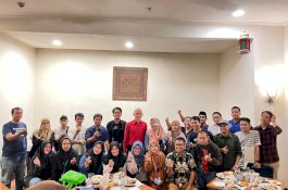 Pererat Silaturahmi GMTD Ajak Rekan Media Buka Puasa Bersama