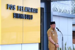 Masyarakat Biringbulu Sambut Bahagia Pos Pelayanan Publik