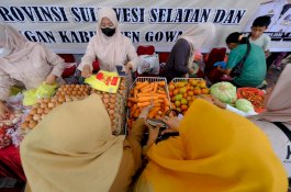 Gerakan Pangan Murah di Gowa Bantu Ringankan Pengeluaran Warga