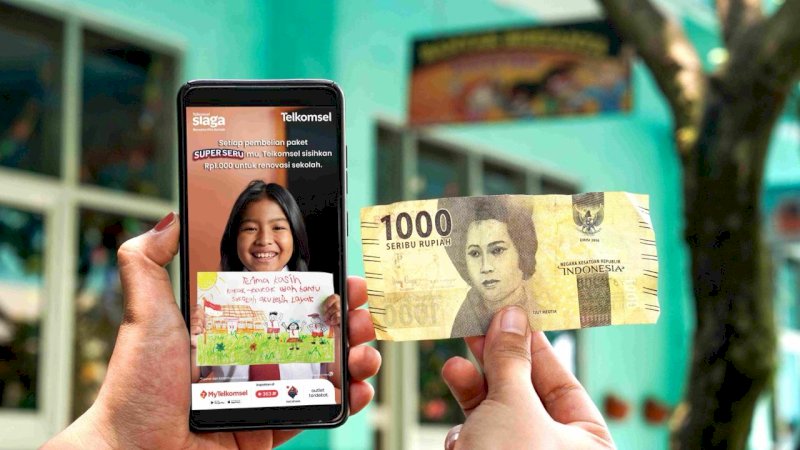 Donasi Super Seru", Telkomsel  sisihkan Rp1.000 dari setiap pembelian Paket Super Seru untuk memperbaiki kondisi ruang kelas di 20 Sekolah Dasar (SD) di seluruh penjuru Indonesia.
