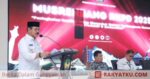 Wabup Gowa Buka Musrenbang RKPD: Rencana Pembangunan 2025 Harus Tepat dan Strategis