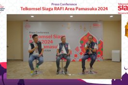 Antisipasi Lonjakan trafik pada momen RAFI 2024 yang diproyeksi naik 8,10 Persen Telkomsel Pamasuka Optimalkan Kesiapan Jaringan pada 72 Titik Keramaian.