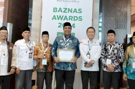 Terima Penghargaan Pengelolaan Zakat, Bupati Maros: Ini Komitmen Untuk Sejahterakan Masyarakat